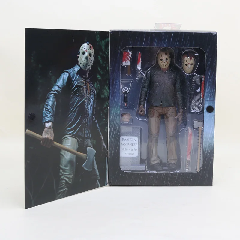 

NECA Horrible Movie Jason Friday the 13th The Final Chapter Jason Voorhees PVC Figure Collectible Toy 18cm