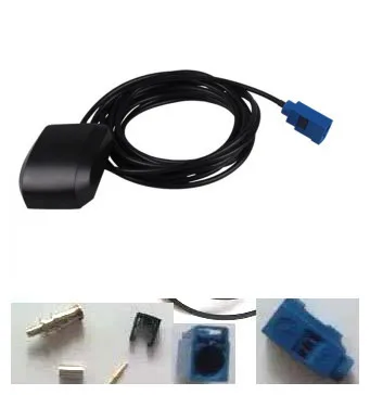 imágenes para Color azul Fakra antena GPS Del Coche Antena Activa GPS antena GPS Externa con 3 m Metros de cables imágenes para Color azul Fakra antena GPS Del Coche Antena Activa GPS antena GPS Externa con 3 m Metros de cables