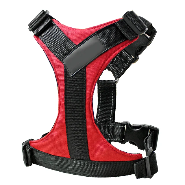 Durable Reflective Nylon Large Pet Dog Harness Adjustable Dog Vest Harness For Small Medium Large Dogs Pitbulls French bulldog