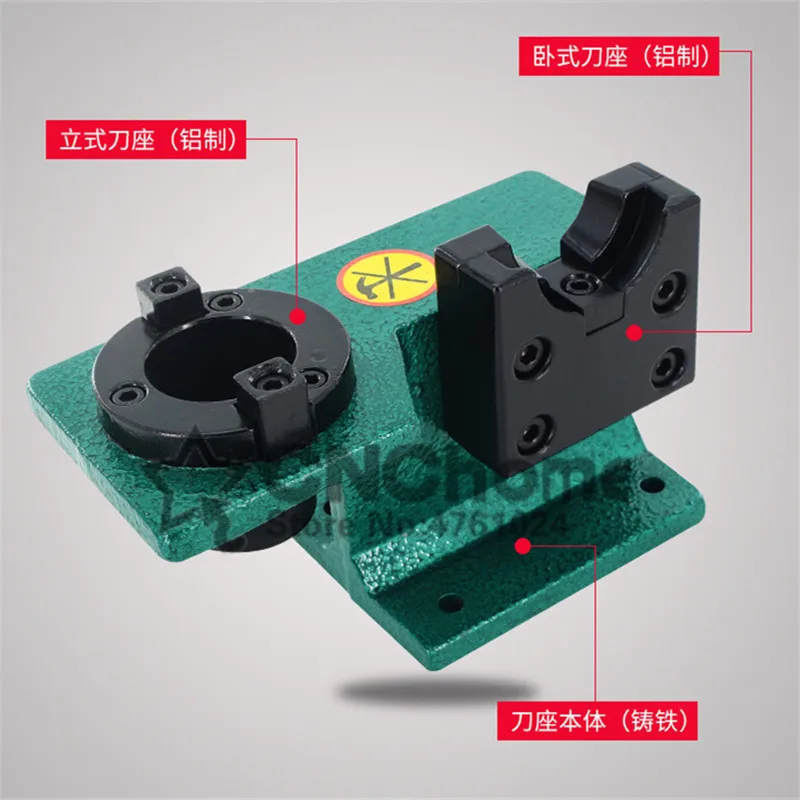 CNC BT40 держатель для резака замка лезвия Алюминиевый режущий инструмент основание