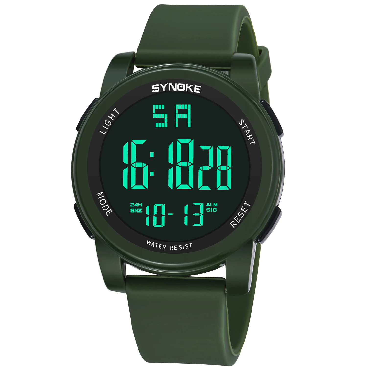 

SYNOKE New Men Digital Watches Luxury LED Waterproof Electronic Fashion Watch Military Sport Men's Male Watches Fitness Clock