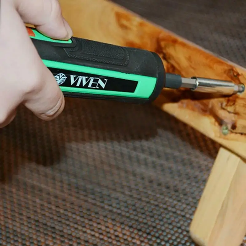 

Rechargeable Li-ion Screwdriver 3.6V USB Cordless Electric Screwdriver Household