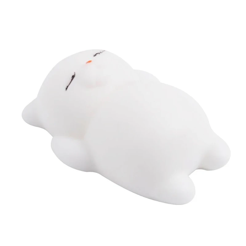 

1 Pcs Funny Squishy Toys Cute Cat Stress Relief Anti Stress Squeeze Toy Kids Phone Strap Decor Gifts