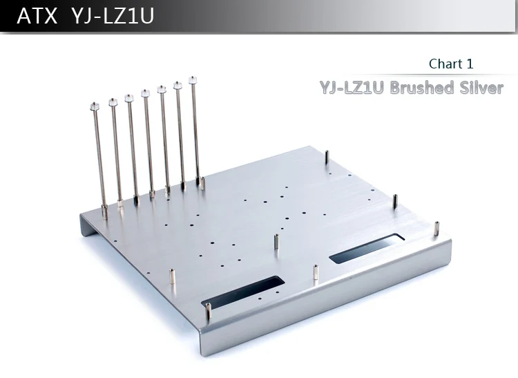QDIY YJ LZ1U ATX Motherboard Aluminum Alloy DIY Test