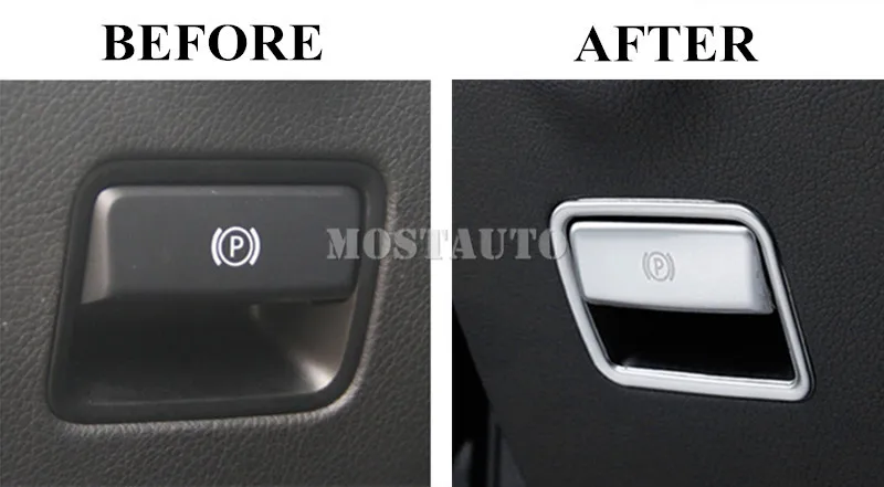 Внутренний электронный рамка тормоза крышка 2 шт. для Benz ML W166 2012- GLE W166 купе C292