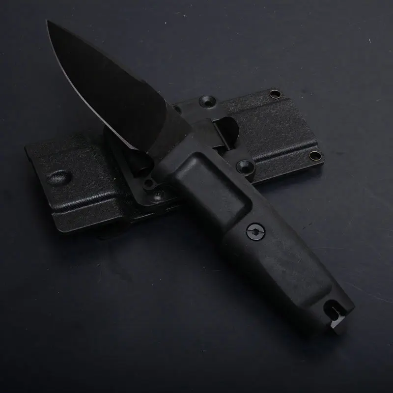 Extrema Ratio CK0078 FULCRUM TESTUDO high quality Fixed Blade Knife 7Cr17Mov Blade TPR Handle Hunting tool Camping knife outdoor Survival tool (7)