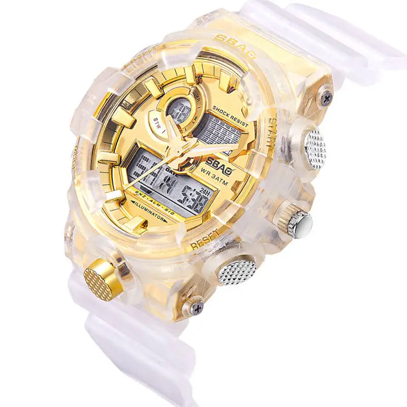 SBAO мужские часы Топ люксовый бренд спортивные часы электронные цифровые мужские наручные часы водонепроницаемые мужские часы Relojes Hombre 661D5