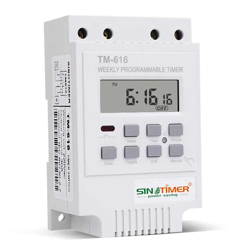 Refinamiento terremoto regla Programmable Digital Time Switch Relay Timer | Timer Switch 220v  Programmable - 30amp - Aliexpress