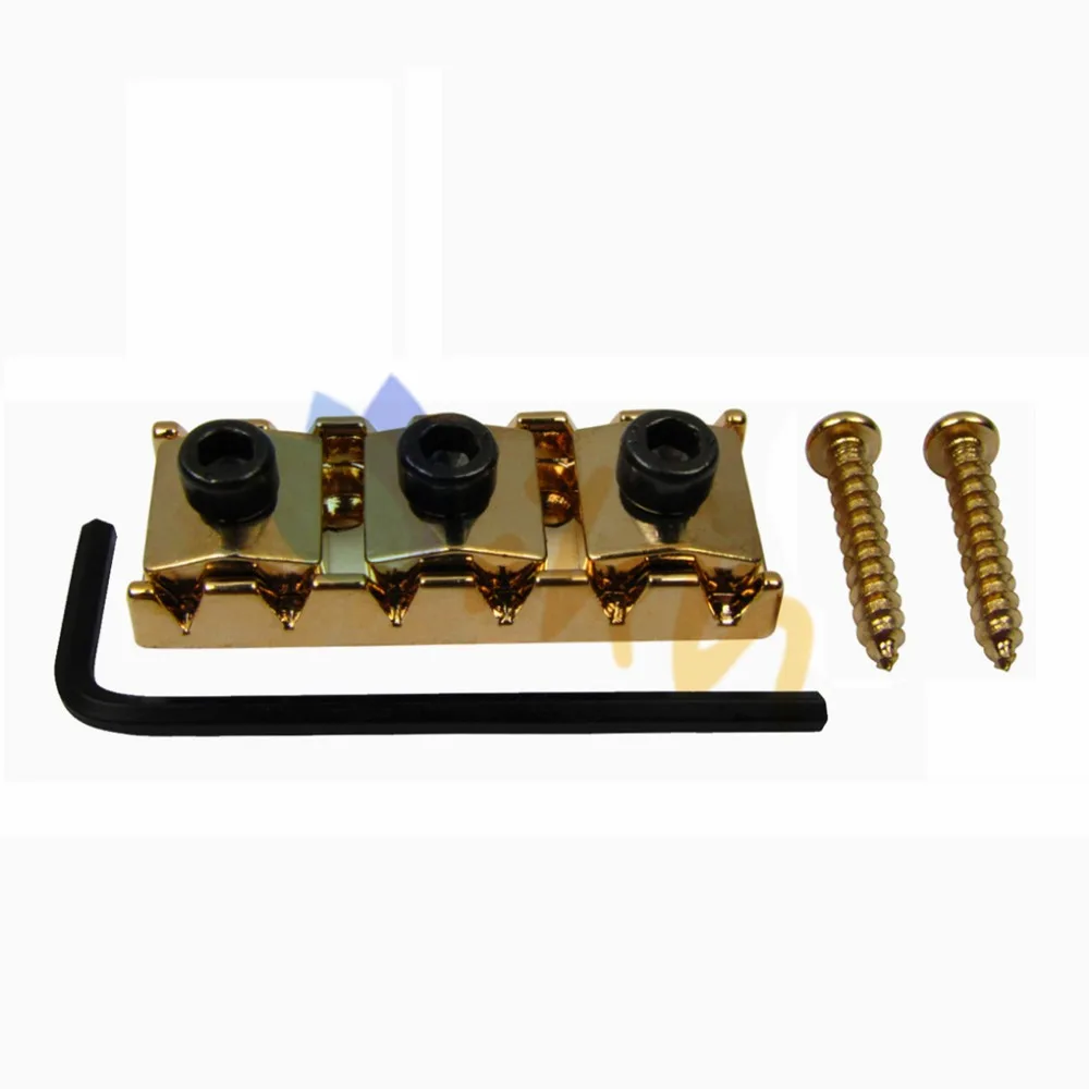 NEW 1pcs Metal 42mm Gold Electric Guitar Accessories Guitar String Lock