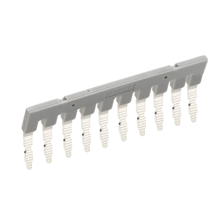 

10pcs PHOENIX UK DIN Terminal Block Accessories Short Circuit Insulated Terminal Strip Insertion Bridge EB 10-5 10-6 10-8 10-10