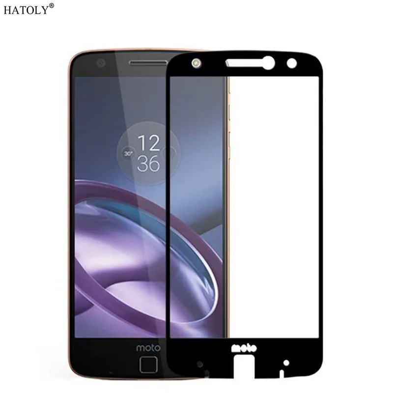 Защитное стекло для экрана Moto Z 2.5D Закаленное Полное Motorola / Droid HATOLY|screen protector glass|screen
