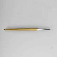 3 шт. высококачественная кисть для дизайна ногтей подводка для глаз металлическая ручка для УФ гель-лака Живопись Рисунок подкладка кисти инструменты для ногтей маникюр