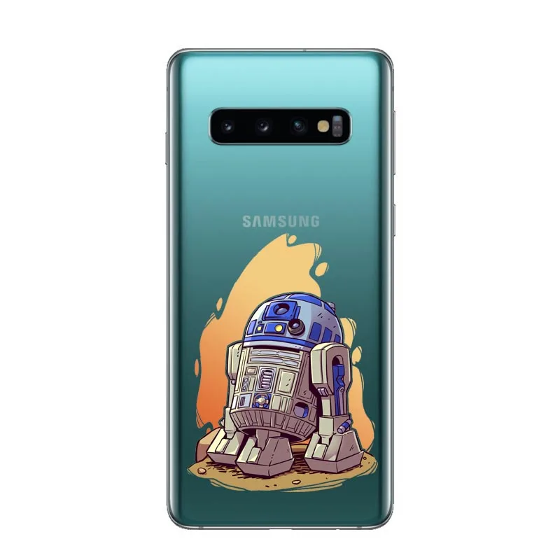 Милый модный мягкий чехол с рисунком из мультфильма Звездные войны для Samsung Galaxy J3