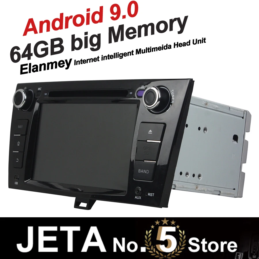Flash Deal Fit for JAC J5 B15 Car Radio GPS Music player tape recorder Android 9.0 64GB big memory DSP equalizer IPS touch screen 8