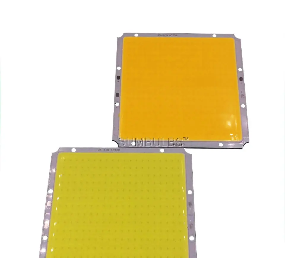 100x95mm Ultra Bright Rectangle Square 50W LED COB Light Matrix DC 12V 14V 3000K 6500K Warm Cold White 100mm DIY Car Lamp 5000LM (6)