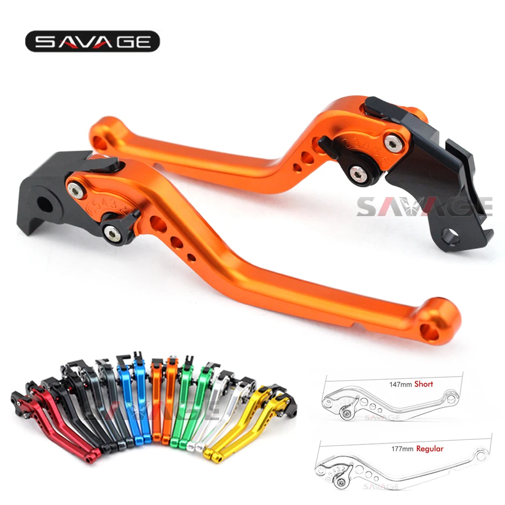 CNC Juego de palancas de freno y de embrague con pivote para motocicleta KTM 690 Duke//SMC//SMCR 690 Enduro R 2014-2017,Husqvarna 701 Supermoto//Enduro 2017