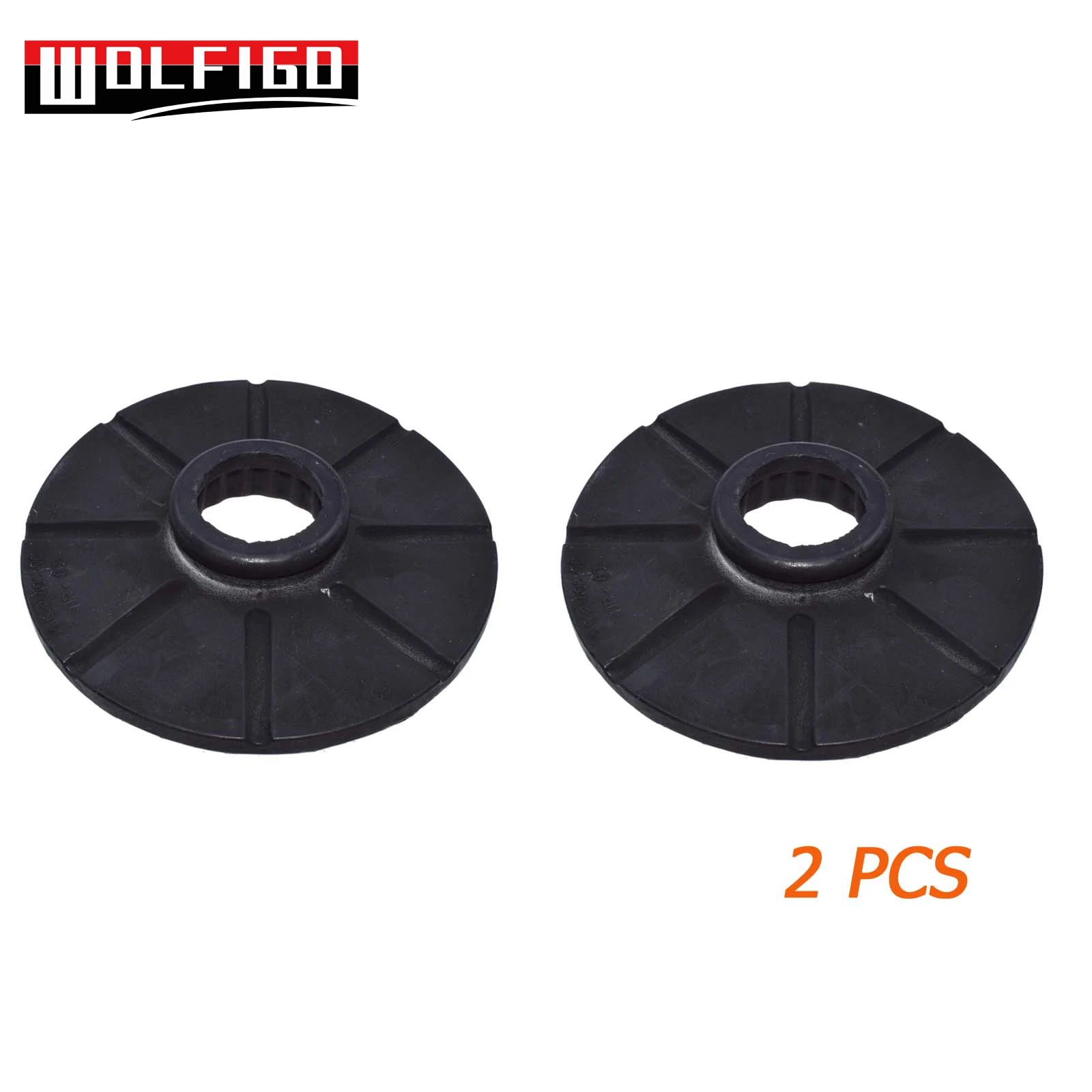 

WOLFIGO 1 PC / 2PCS New For Saab 9-3 2003-2011 Coil Spring Pad Spring Support Rear Upper 4 24 761,424761,90538496