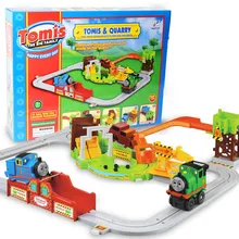 Electric Thomas & Quarry Trains Track Set Trackmaster Model Road Educatinal Preschool Toys For Kids Diecasts & Toy Vehicles