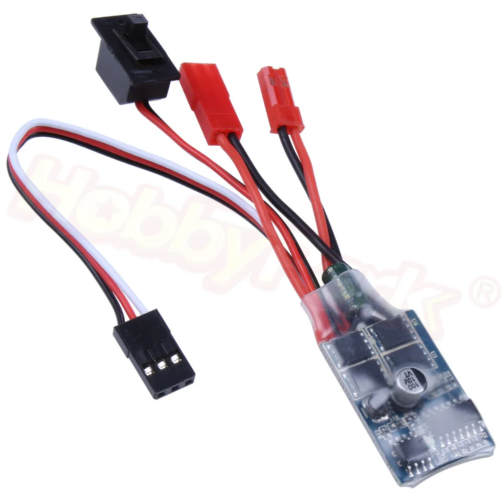 30A ESC Матовый регулятор скорости для 1/12 1/16 1/18 1/24 RC автомобиль военный грузовик
