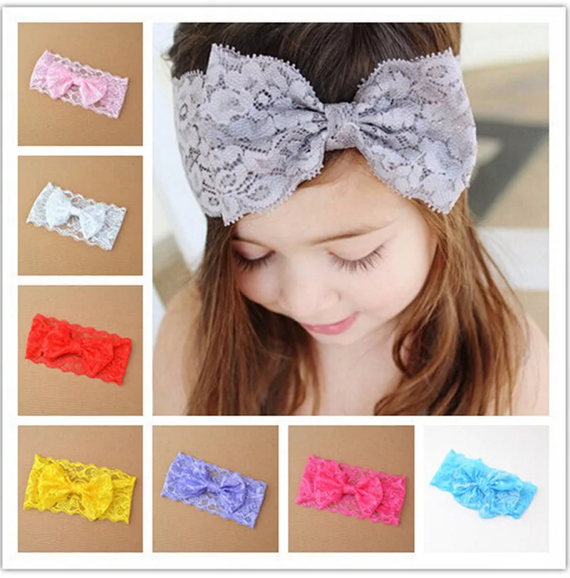 stretchy bow headbands