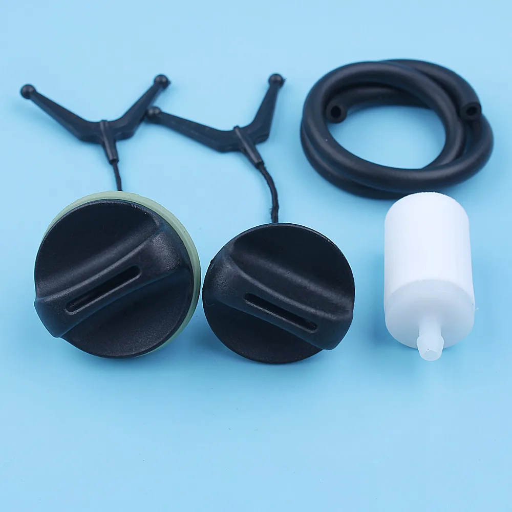 Öl Kraftstoff Gas Tank Cap Filter Linie Kit Für Husqvarna 346 345 340 350 351 353 Kettensäge Ersatz Ersatzteil 531300354