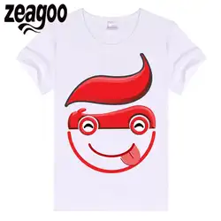 Zeagoo головы Повседневное одноцветное Plain Crew Neck Slim Fit мягкий короткий рукав Футболка белый красный большой Для женщин