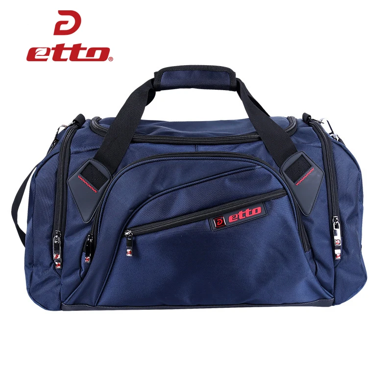 Etto Professional Single Shoulder Gym Bag Big Capacity With Independent Shoes Storage Portable Ball Sports Fitness Bag HAB002