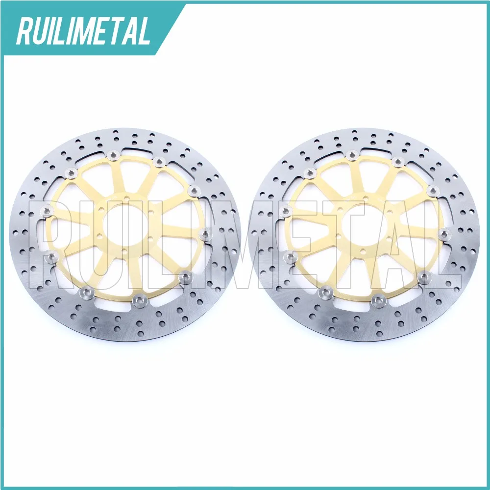 Pair Front Brake Discs Rotors for KTM SUPER DUKE 990 05 2006 2007 2008