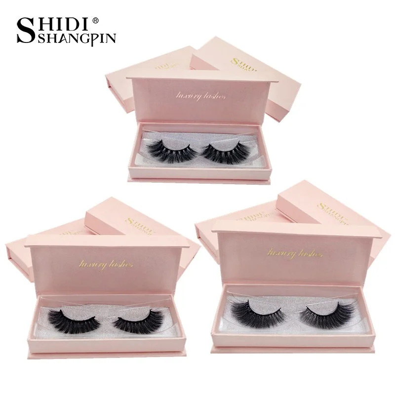 

1 pair 3d mink lashes false eyelashes natural long lashes handmade mink eyelashes extensions makeup maquiagem faux cils cilios