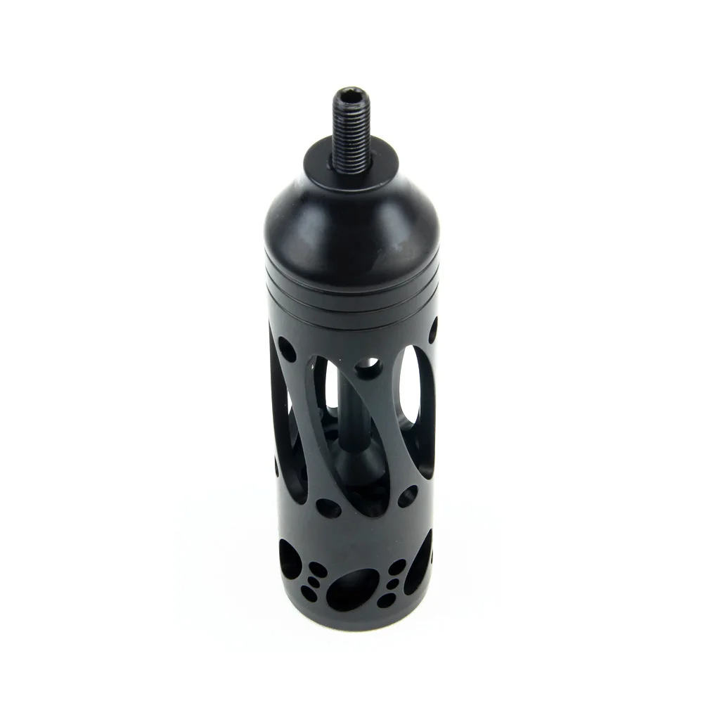 

Upgrade Black Hunting Compound Bow Stabilizer 5'' CNC machined durable for Compound Bow Archery Hunting Accessories