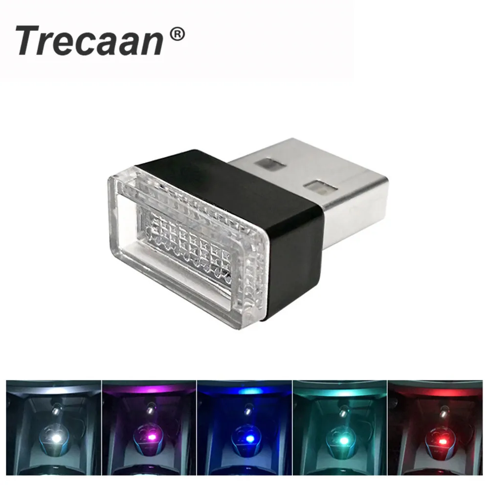 

Car Atmosphere Lights LED Mini USB Cigarette Lighter Decorative Lights Lamp For Convenience of Finding Things