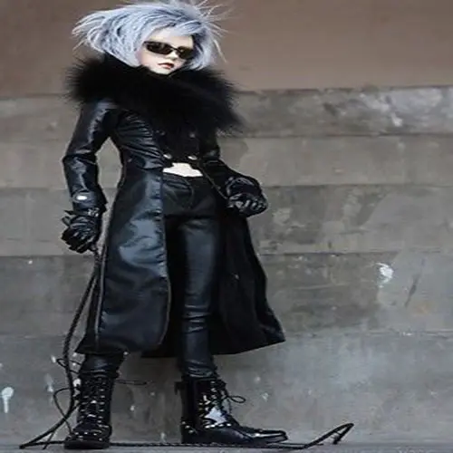 

[wamami] Black Leather Clothes/Suit For SD17 DZ70 BJD Dollfie Doll