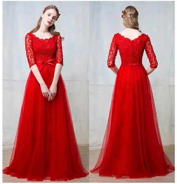 rojo burdeos plata tulle elegante vestidos de novia palabra de
