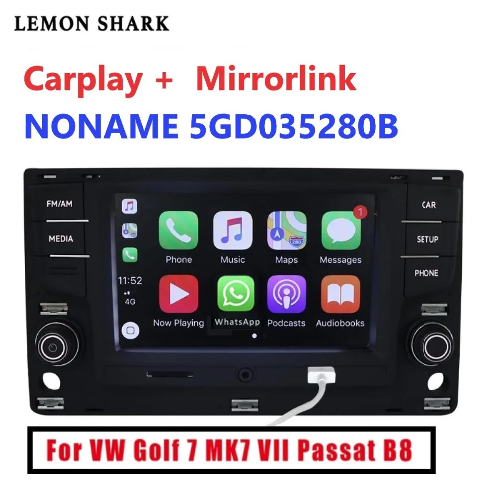 6 5 MIB MQB автомобильное радио Carplay mirrorlink Bluetooth OPS камера заднего вида для VW Golf 7 MK7 семь
