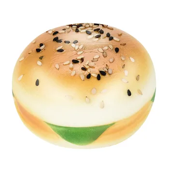 

10cm Simulation Burger Squishy Toys Sesame Burger Slow Rising Scented Collection Cure Gift wipes anti-stress squash food A1