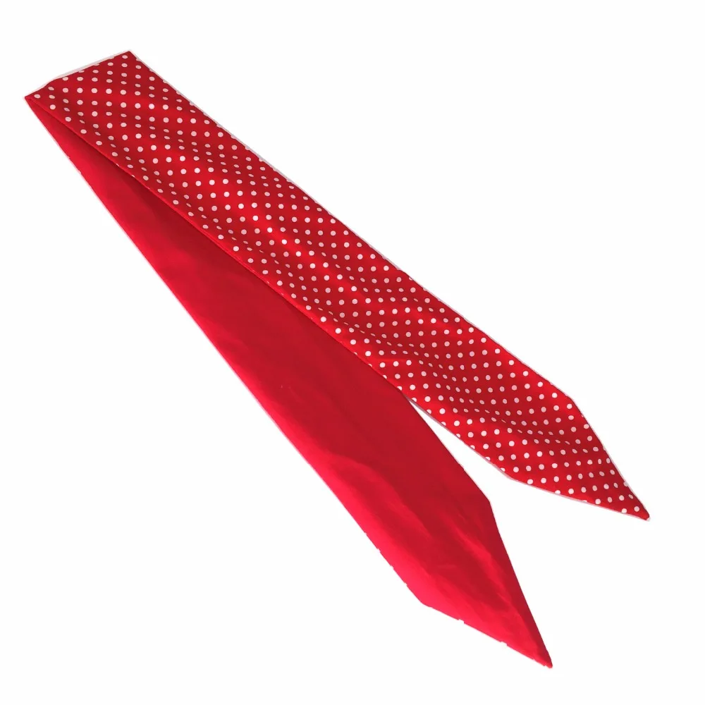 Rockabilly Pin Up Vintage Retro 50/'s Haarband Headband Rot Draht Bandana