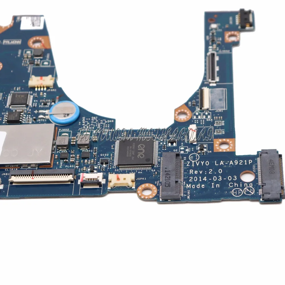 Материнская плата NOKOTION ZIVY0 для ноутбука lenovo yoga 2 13 3 &quotSR1EF LA A921P 1 6 ГГц материнская