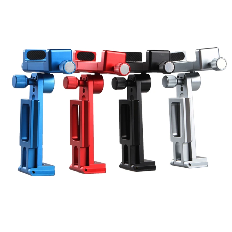 

Adjustable Tripod Mount Adapter Vertical 360 Rotation Phone Clipper Stand for iPhone X 8 7 Huawei Samsung Xiaomi