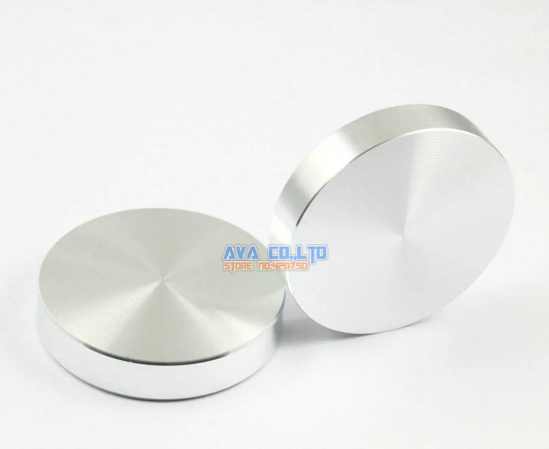 4 Pcs 58*10*M8 Aluminum Disc Glass Table Top Adapter Attach Circle Decoration 