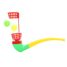 Nostalgic childhood memories of plastic blowing blowing magic ball blow music children baby toys
