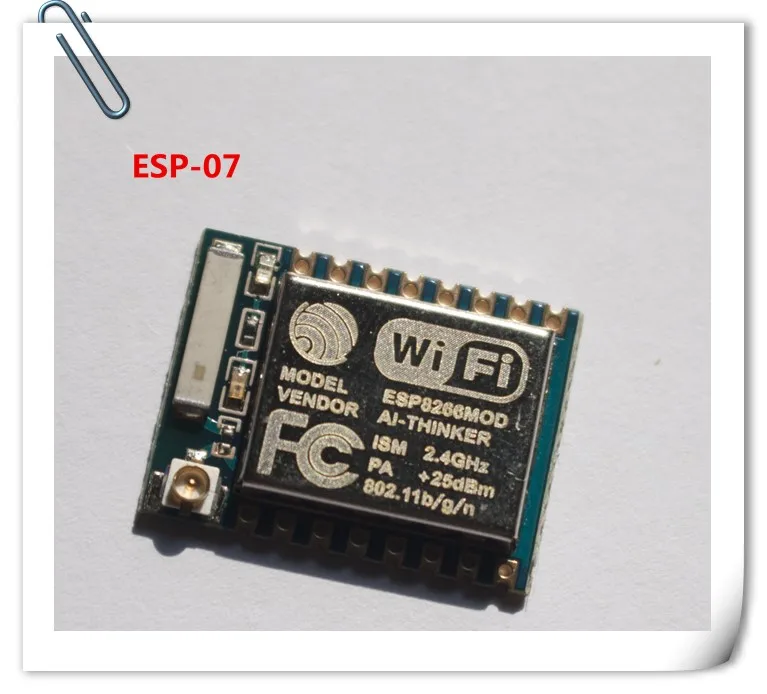 

Esp8266 ESP-07 WIFI Modular esp Authenticity Guaranteed