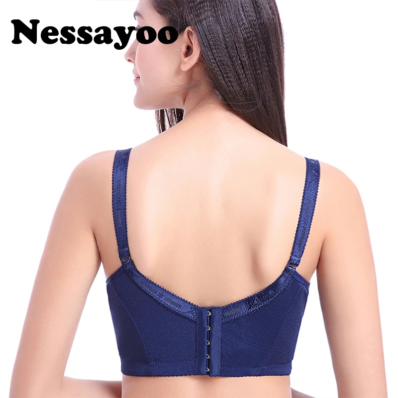 Nessayoo 44 C D E Кубка Ultra Boost черный бюстгальтер xxx сексуальный bh Push Up Кружева Bralette бюстгальтеры ligerie женские широкие на большие размеры Нижнее белье