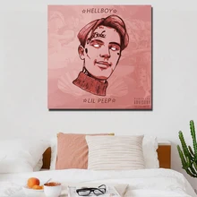 Lil Peep Nose Ring Canvas Painting Prints Bedroom Home Decoration Modern Wall HD Art Painting Posters Salon Pictures Framework