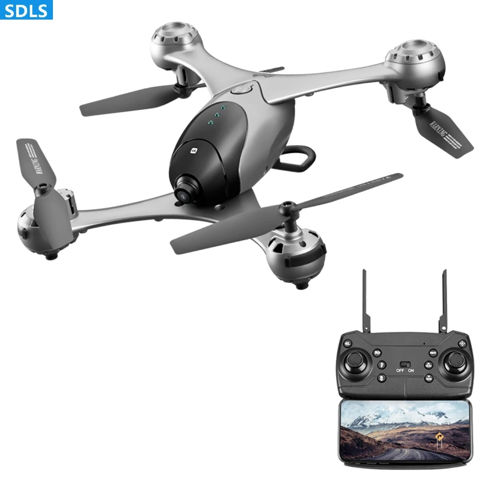 

2.4G RC Drones 4K/1080P WIFI FPV Optical Dual Camera Auto Return RC Helicopters Gestures Control Quadcopters Automatic Follow
