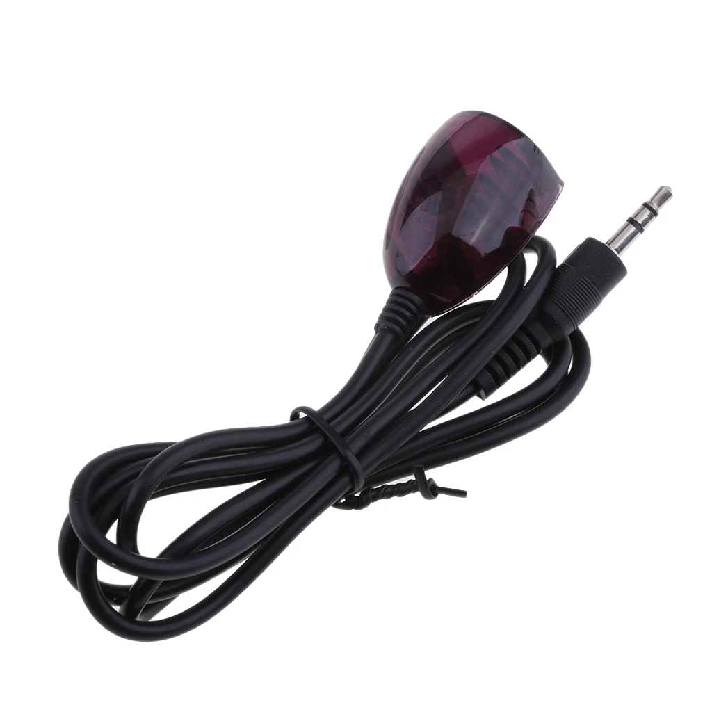 1 Meter IR Emitter Cable 3.5mm Male IR Blaster Receiver Cable for DVB CHD12