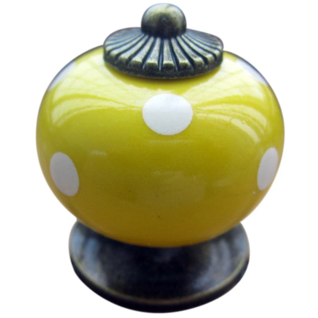 Ceramic Ball Door Handle Pull Knobs Door Cupboard Drawer Locker