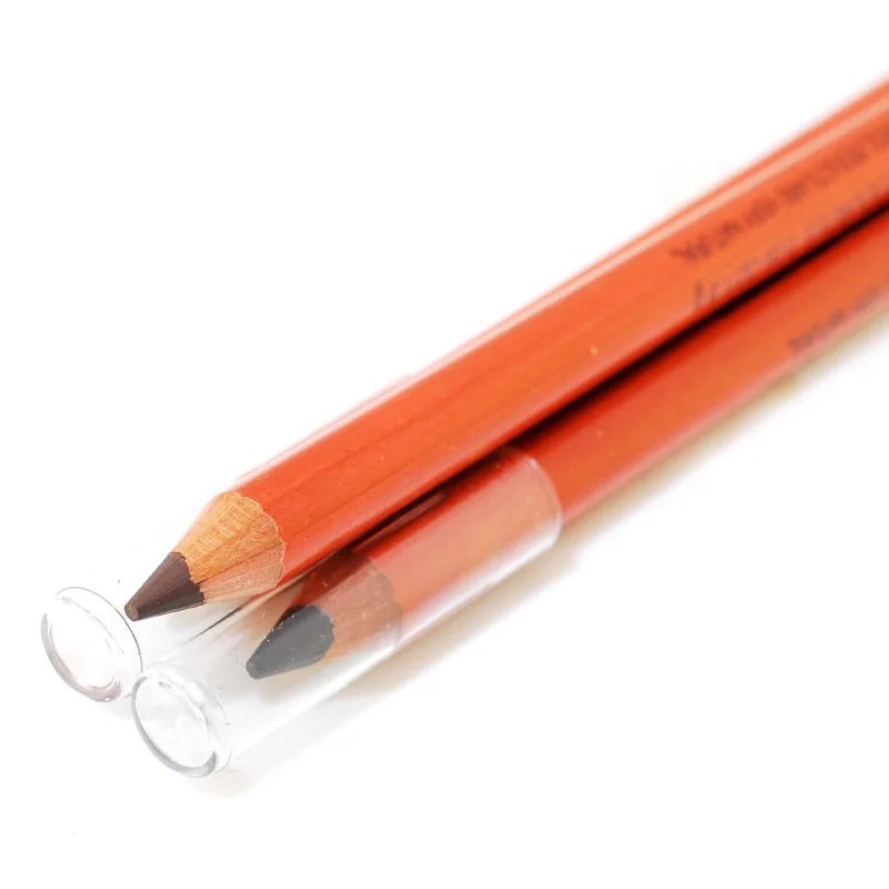 Вечерние карандаши для бровей queen crayon из дерева, водостойкие, долговечные, 3 цвета, коричневый, серый цвет, ручка для татуажа бровей PQ007