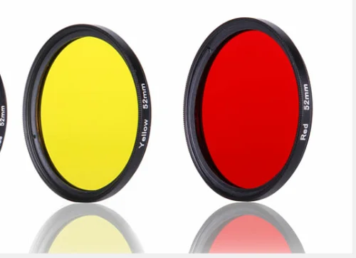 

37 67 58 52 Waterproof Red yellow purple Filter for Diving Underwater Photography Camera Housing Gopro Xiao mi Yi Color