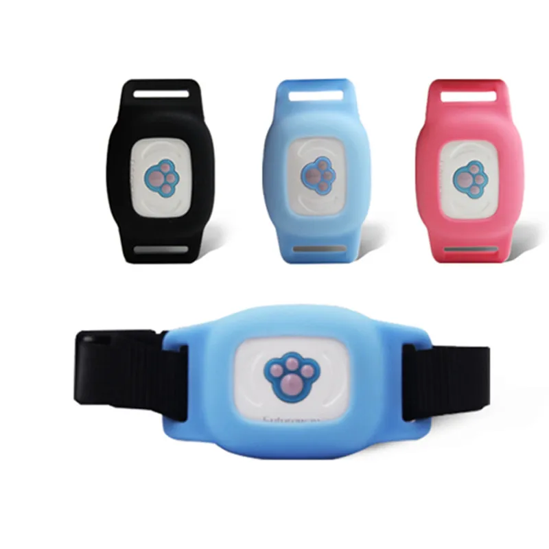 

Mini Waterproof Pet Gps tracker for Dog Animal with GPS LBS AGPS Free online tracking