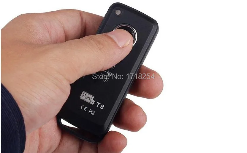 Pixel Wireless Shutter Release Remote Control T8/E3 for Pentax K50 K30 K5 K5 II K3 K7 K20D K100